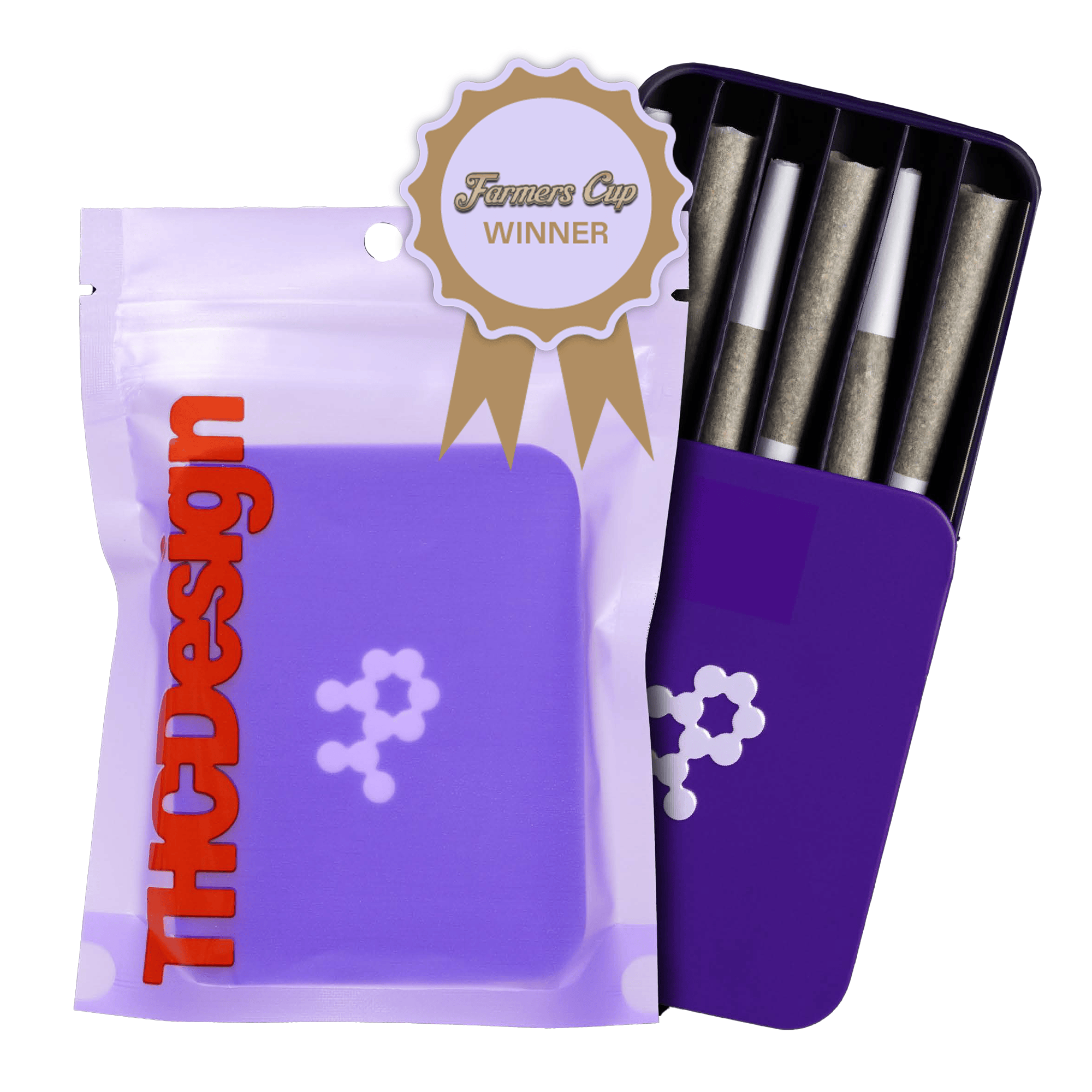 THC Design | Garlic Cocktail | Joints | 0.6g each | 6pk