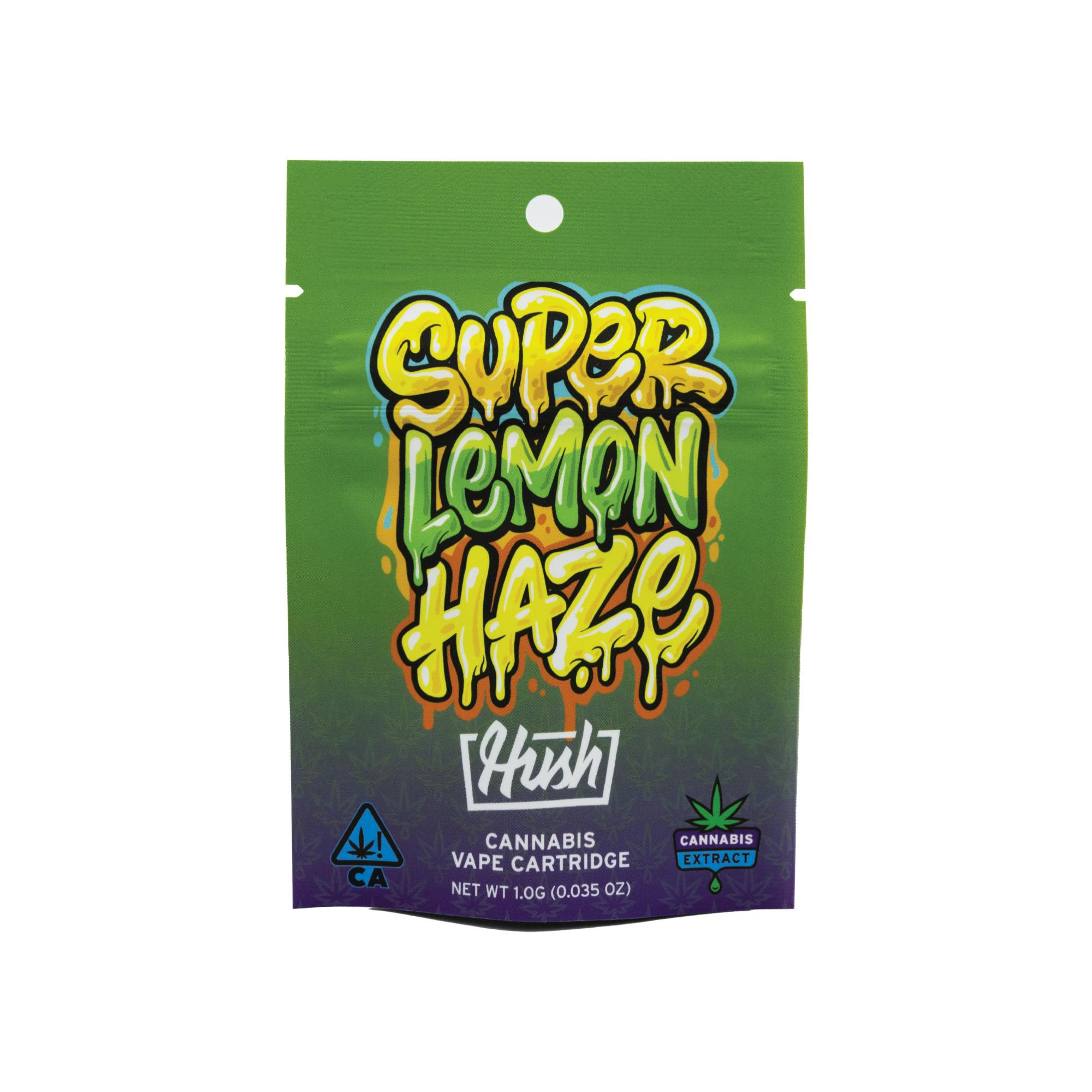 SUPER LEMON HAZE: Super Lemon Haze Flavored Distillate Cartridge 1g
