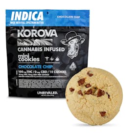 Indica Chocolate Chip Mini Cookies