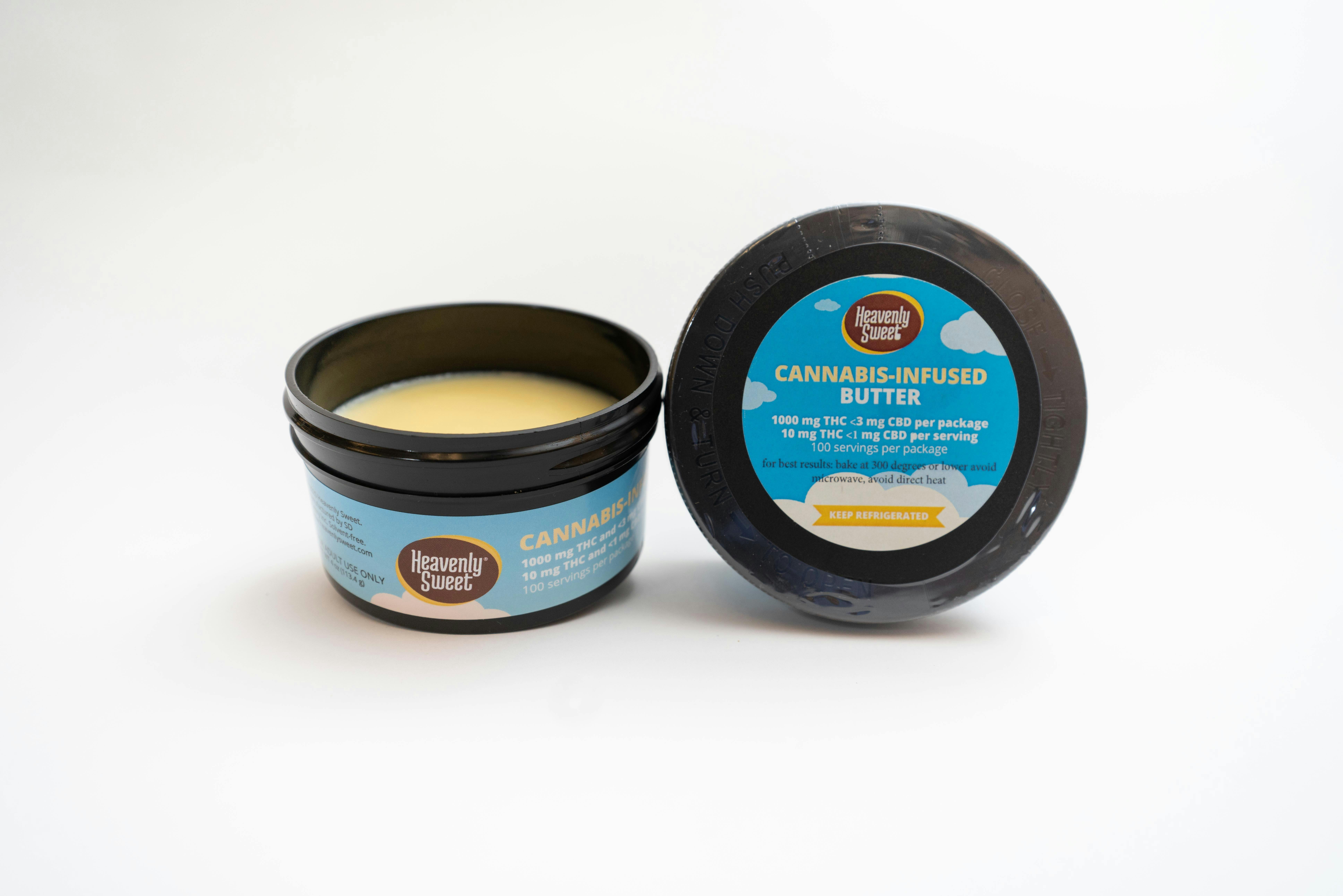 Cannabutter 1000mg 4oz. Container