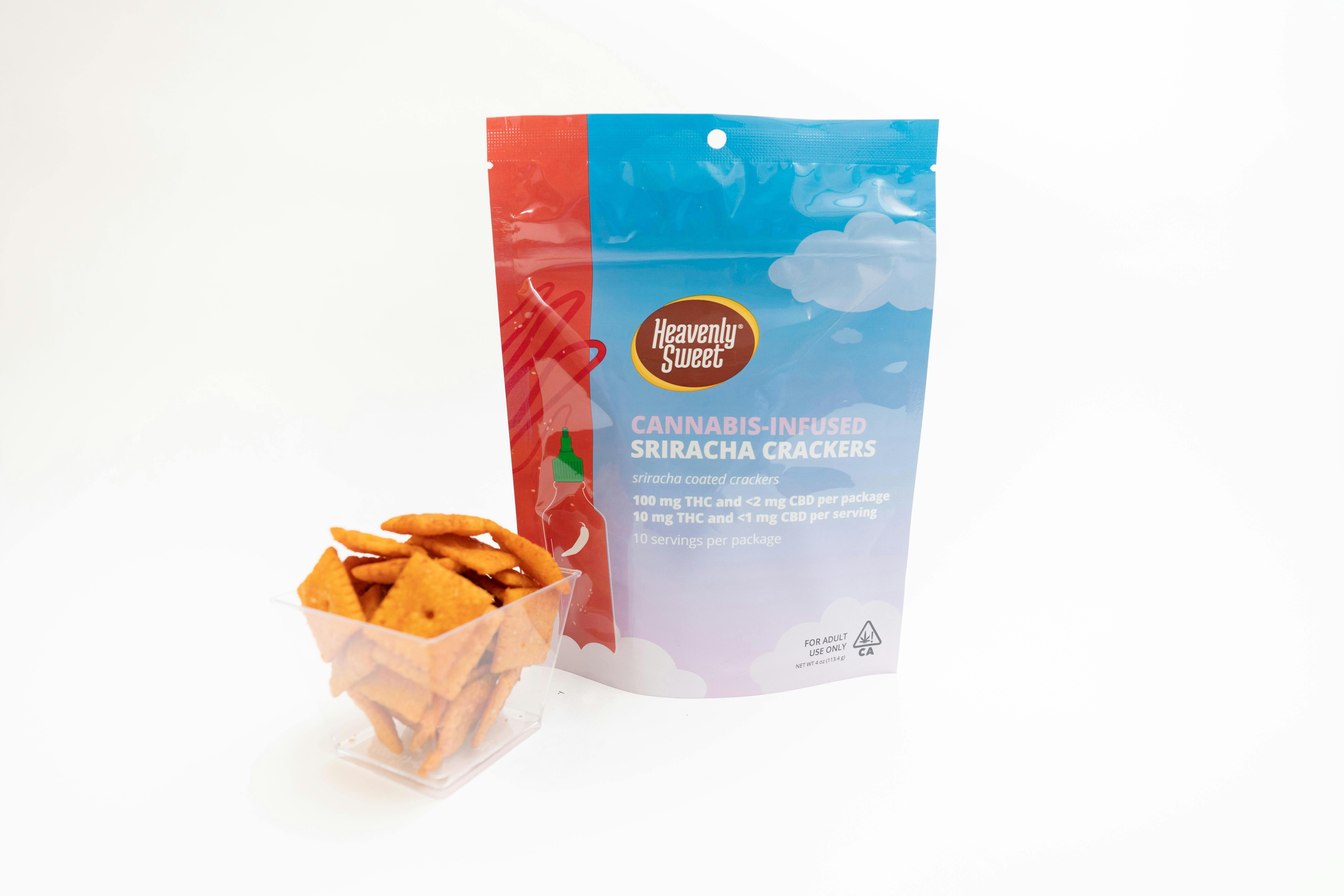 MUNCHIES-Sriracha Crackers — MUNCHIES-Sriracha Crackers 100mg
