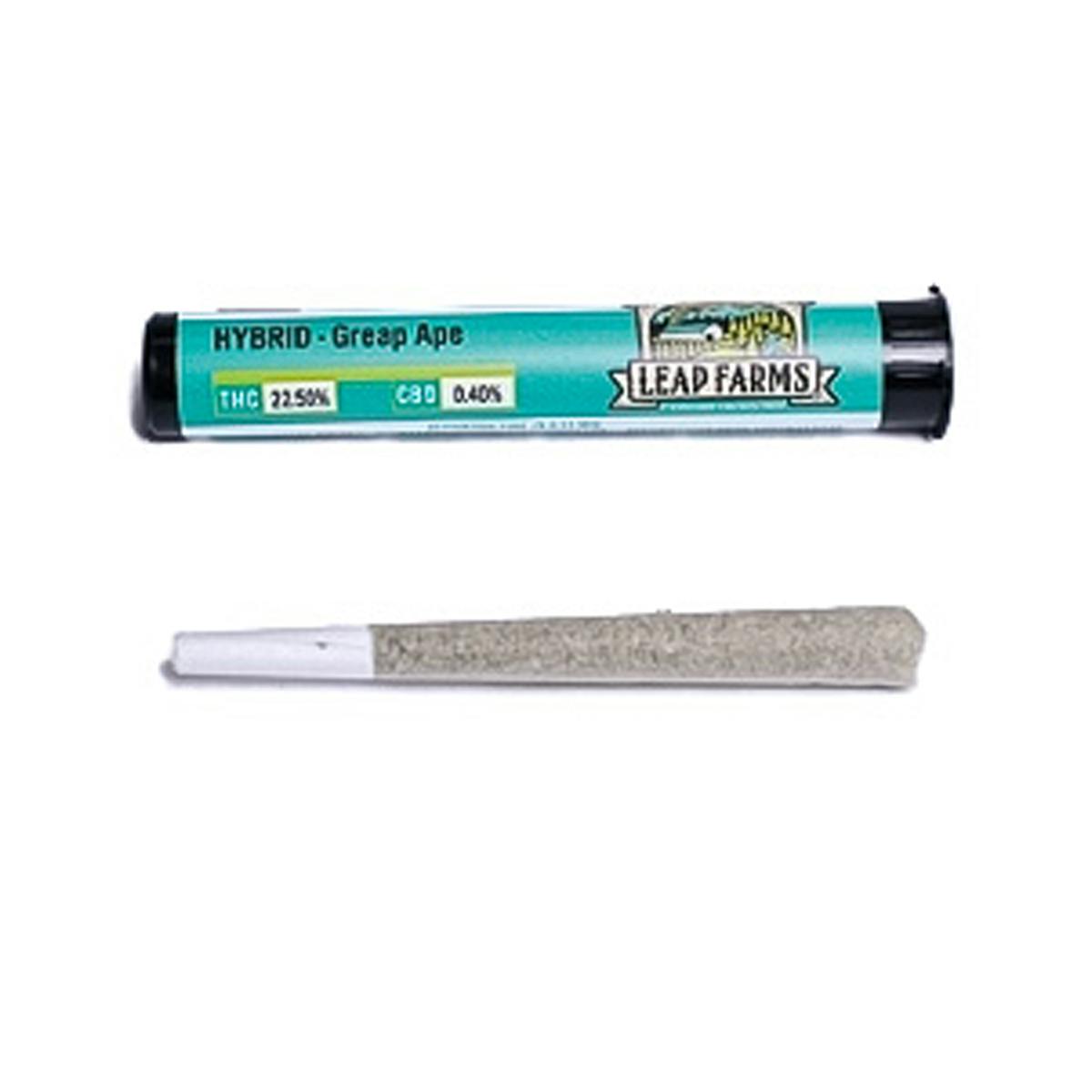 Greap Ape : Whole Flower Pre-Roll 1g