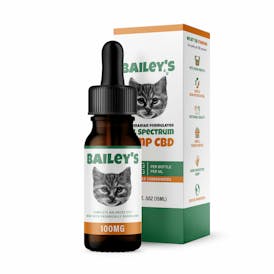 Bailey's 100MG Full Spectrum CBD Oil For Cats