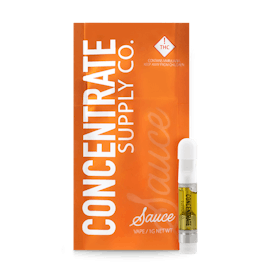 SAUCE Vape Cartridge - Live Resin Infused, 1g (Strain Specific)