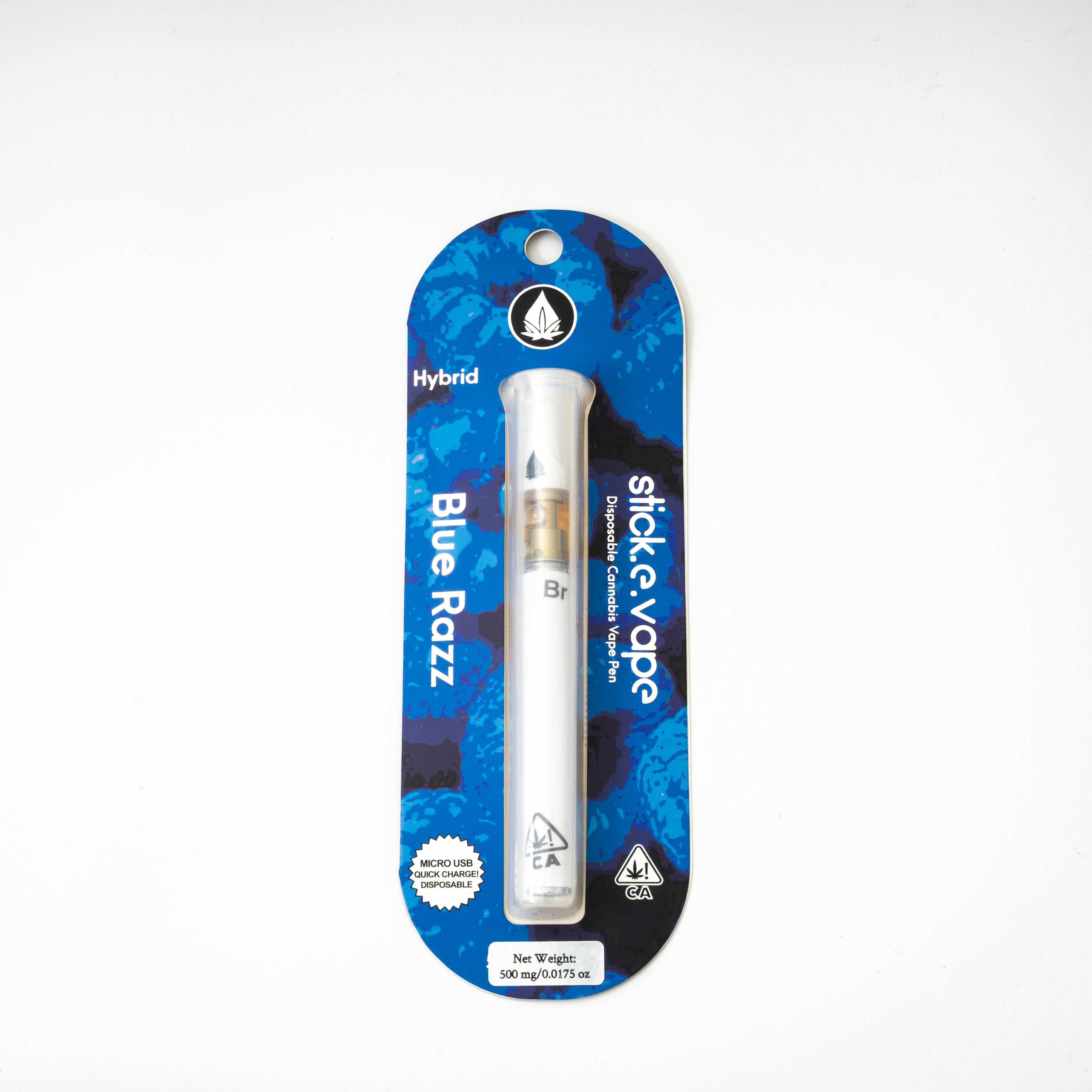 Blue Razz Disposable Pen - stick.e.vape