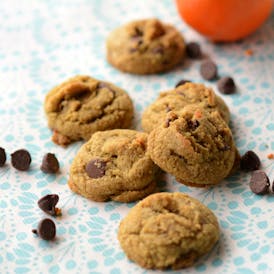 Orange Milk Chocolate Chip Cookies