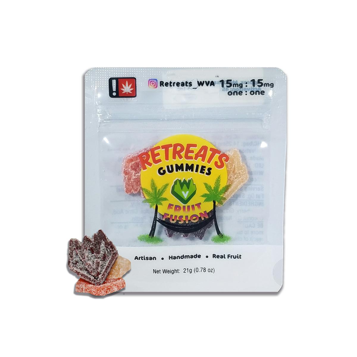 1:1 15mg THC:CBD (+ CBC & CBG)