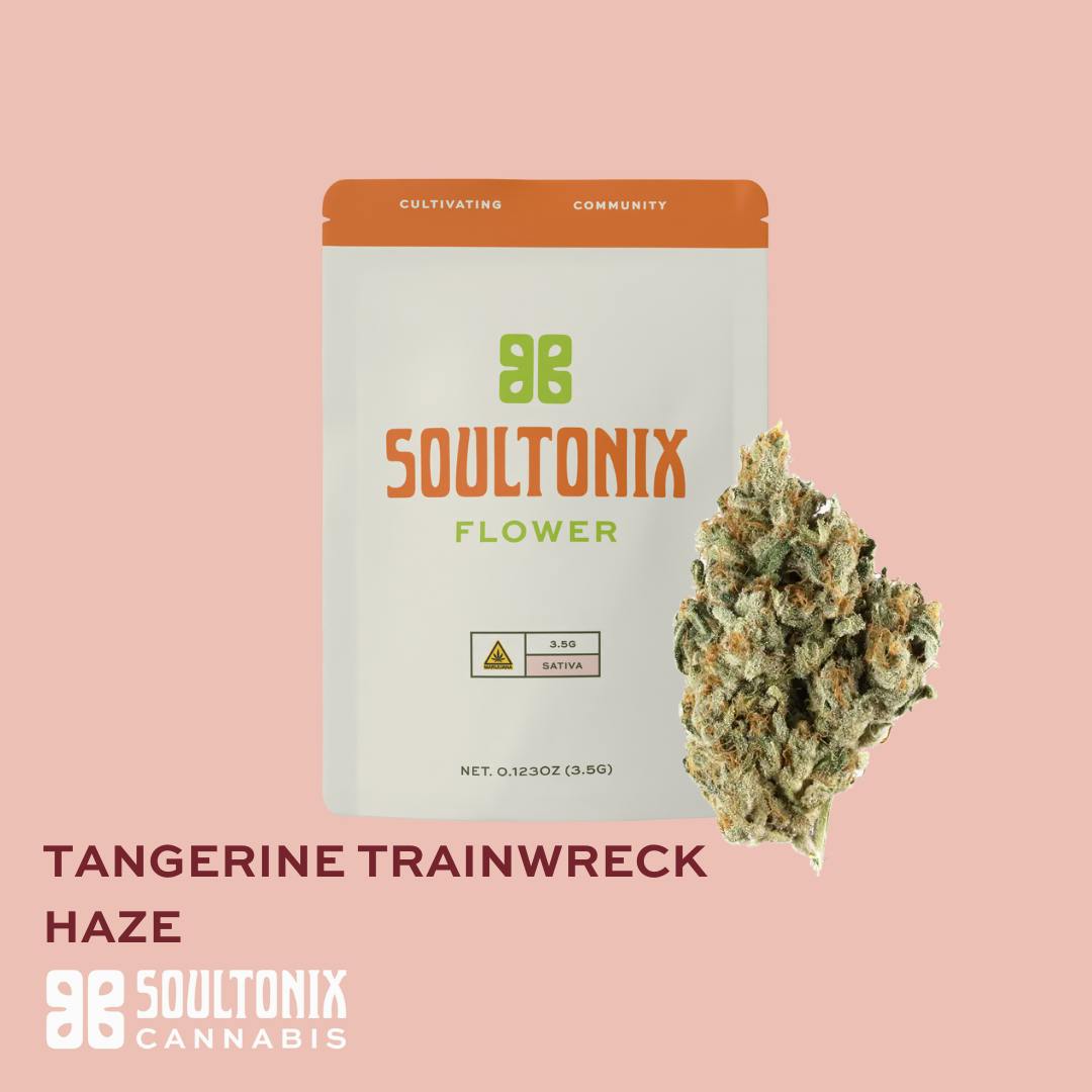 SoulTonix | Tangerine Trainwreck Haze | Big Buds | 3.5g at Lone Peak Cannabis Company