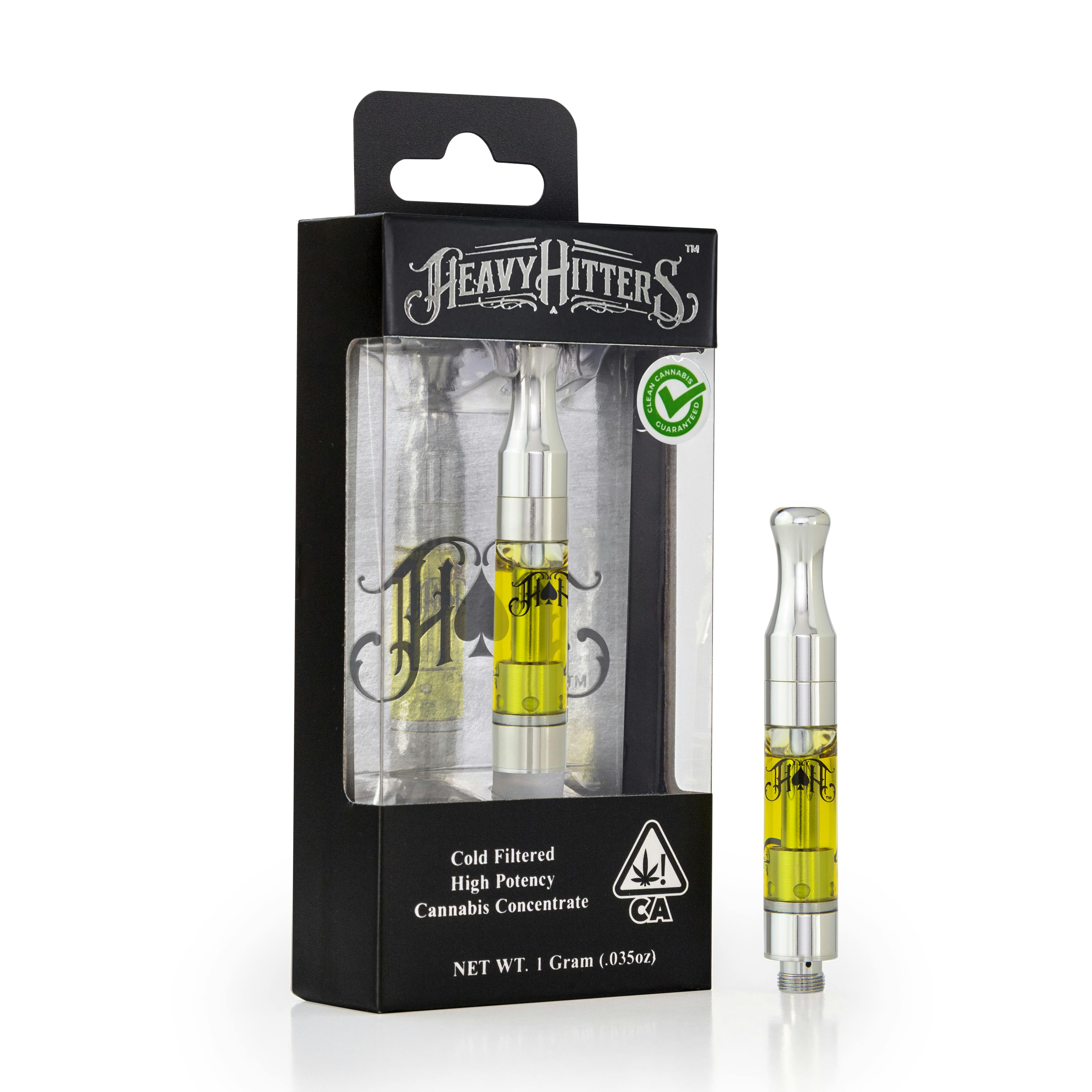 Ultra Potent Super Lemon Haze 1g Cartridge by Heavy Hitters