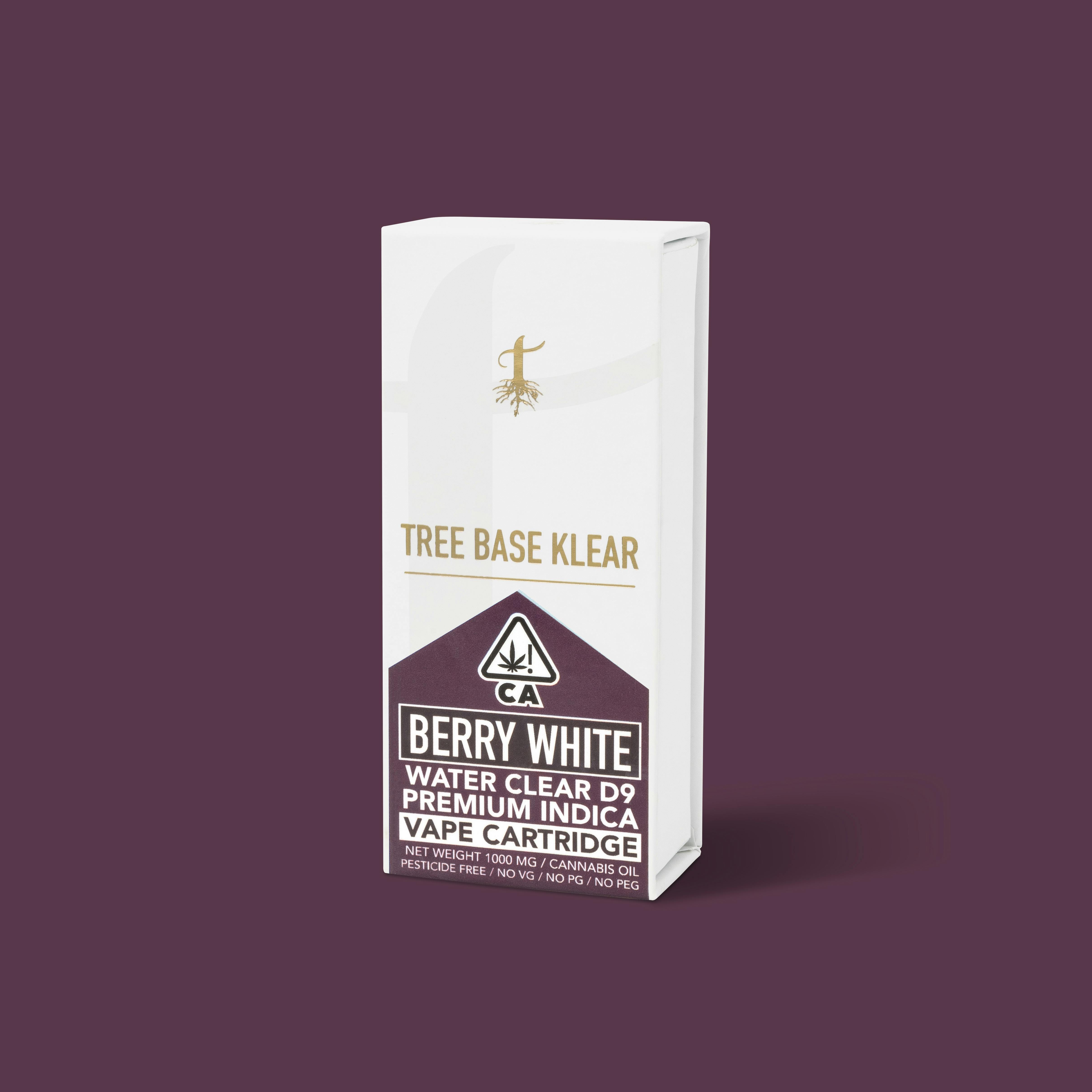 Berry White Klear Kart - Tree Base Klear