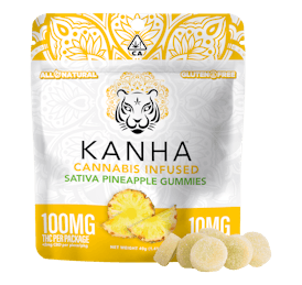 KANHA | Pineapple | Sativa | 100mg THC | 10-pack