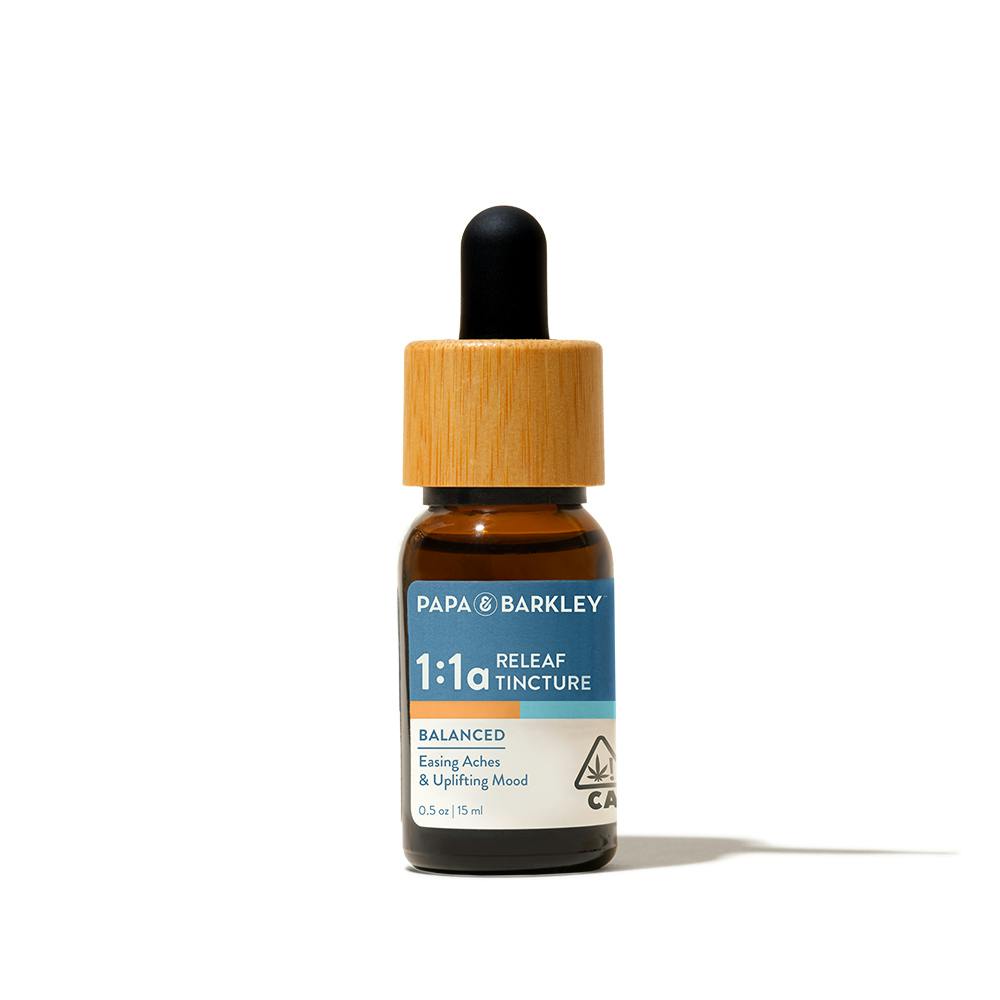 Releaf Tincture 1:1 CBD:THCa, 15ml
