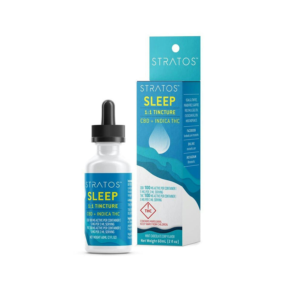 Sleep 1:1 Tincture - Mint Chocolate Flavor