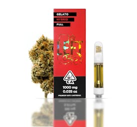 Gelato- Premium THC Cartridge 1G