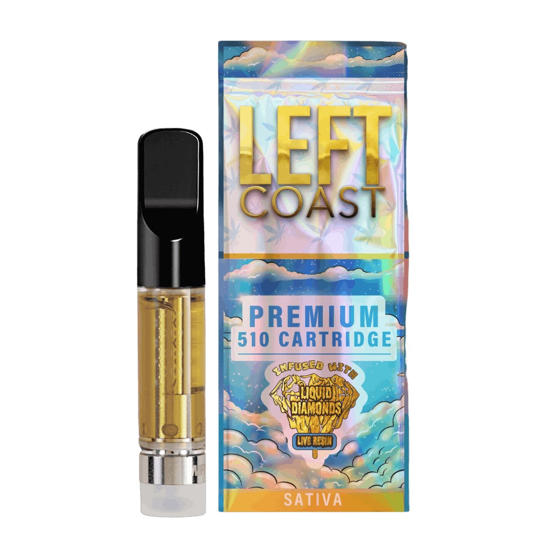 Maui Wowie CRDB70%リキッド Maui Wowie-- Premium THC Cartridge 1G - LEFT COAST
