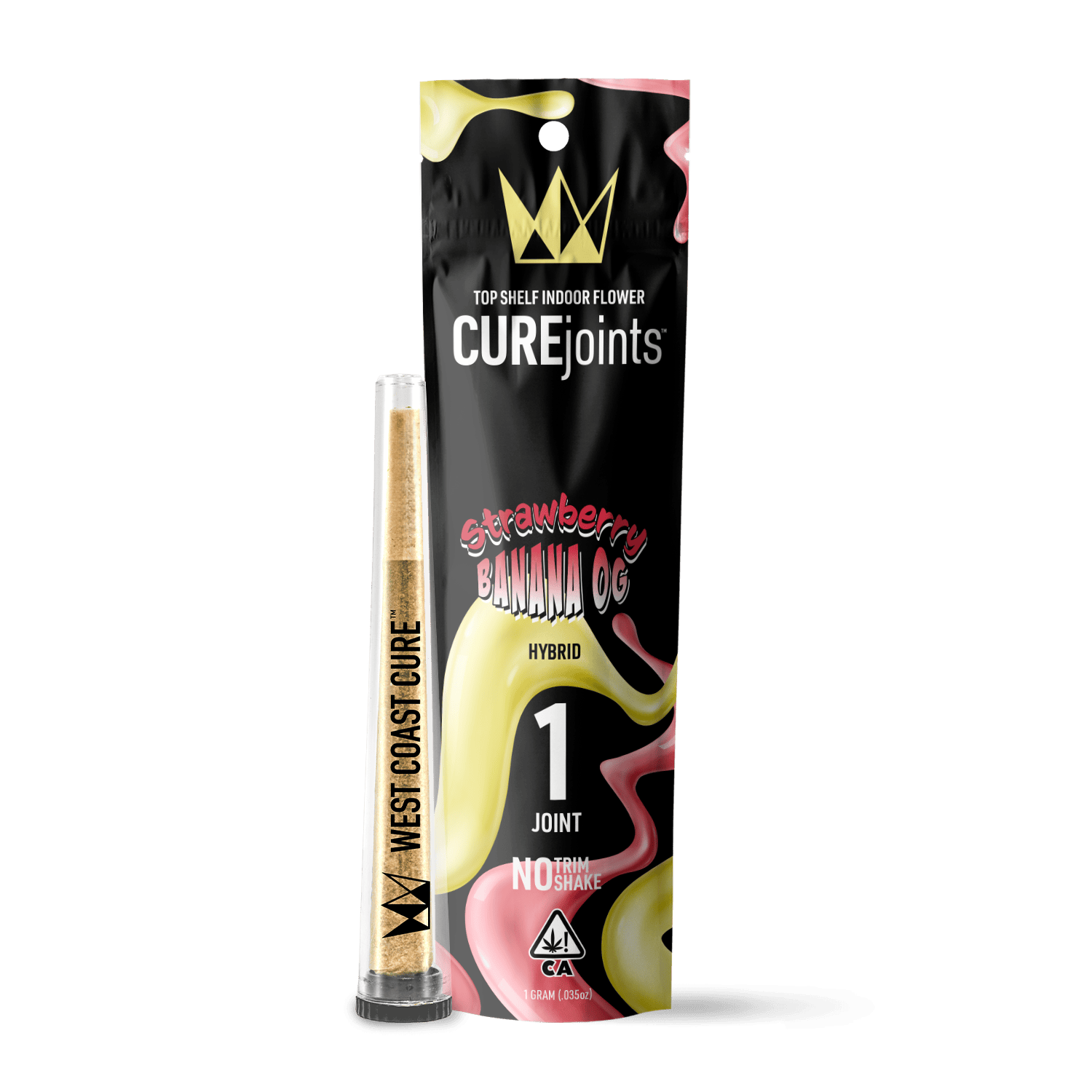 Strawberry Banana OG - Top Shelf CUREjoint 1g