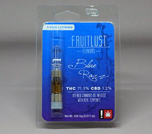 Fruitlust Cartridge Blue Razz