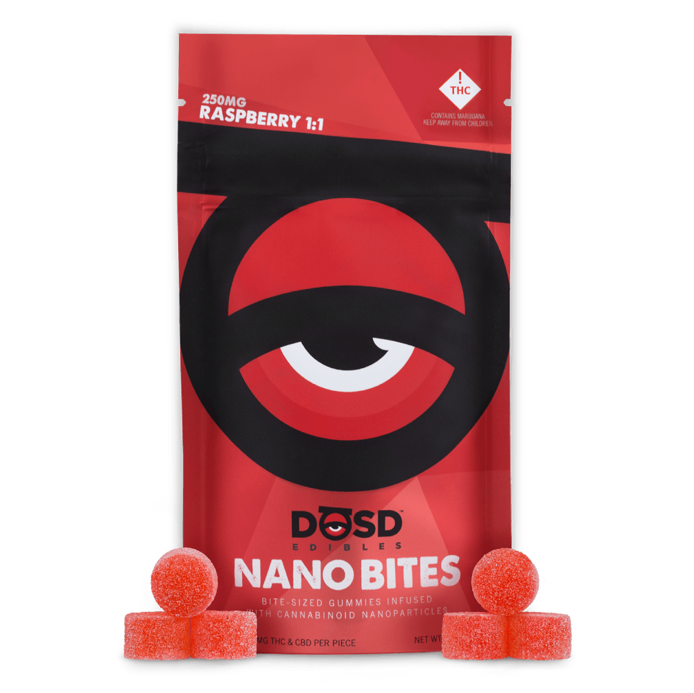 Nano Bites - Raspberry 1:1 - 250mg