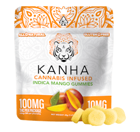 KANHA | Mango | Indica | 100mg THC | 10-pack