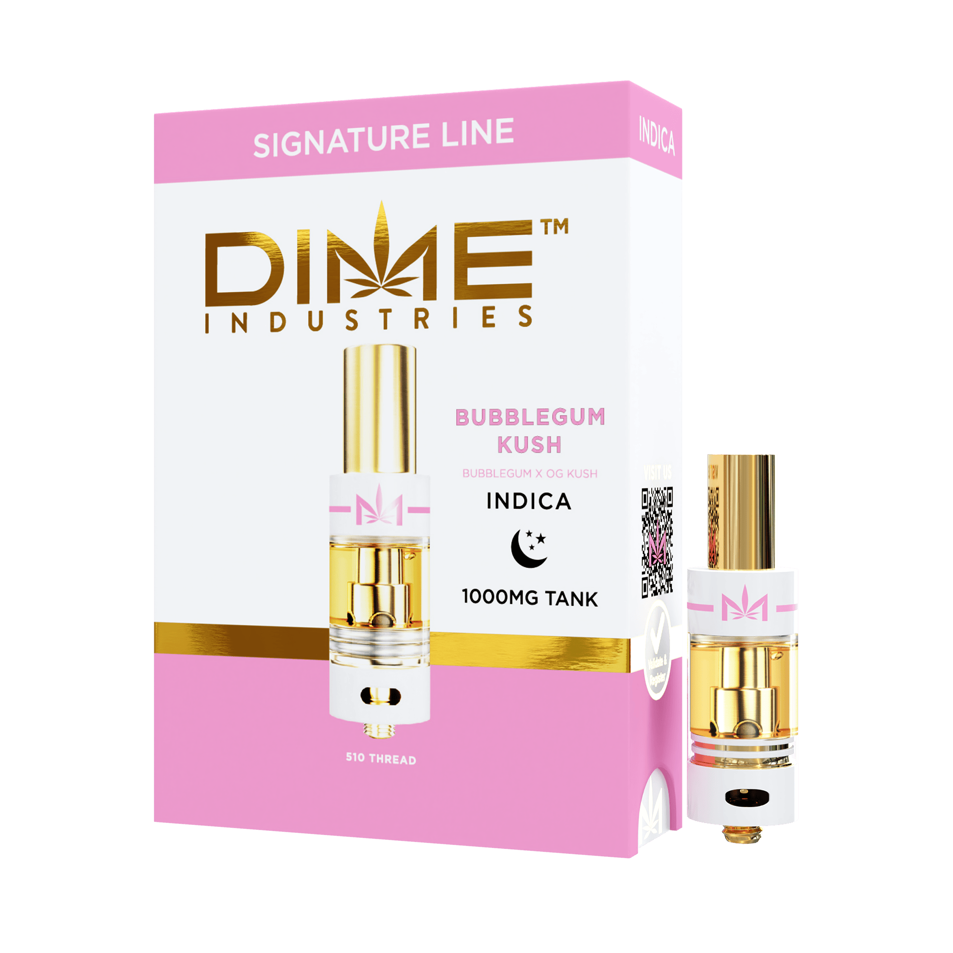 Dime Industries | Bubblegum Kush | Cartridge | 1g