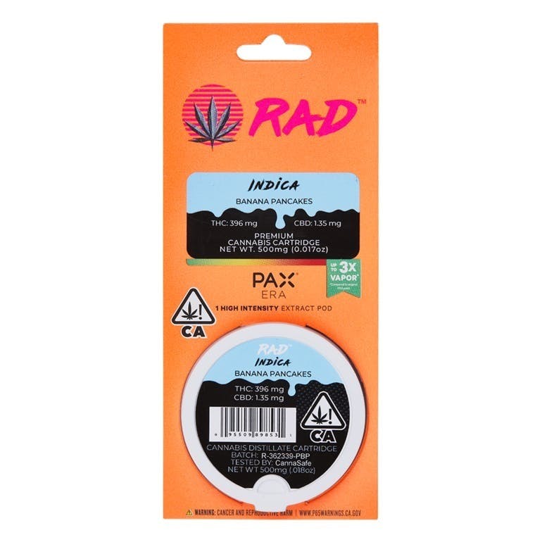 RAD PAX Era Pod .5g Banana Pancakes RAD