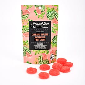 Smokiez Watermelon Fruit Chews - CA
