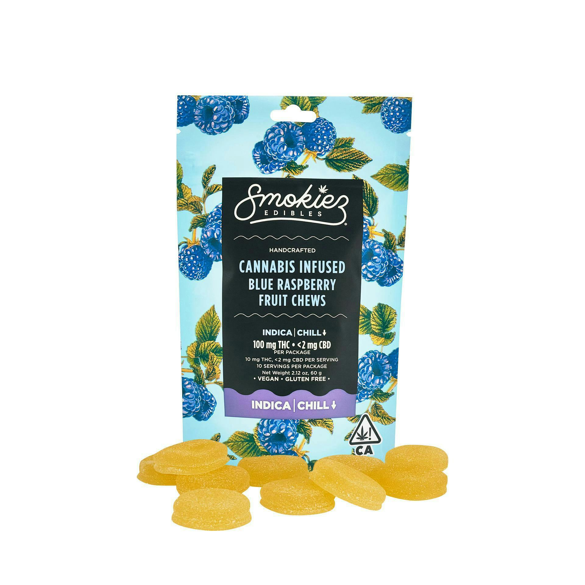 Smokiez Edibles — Blue Raspberry Fruit Chews