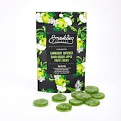 Green Apple Sour 1:1 THC:CBG Fruit Chews - 100mg