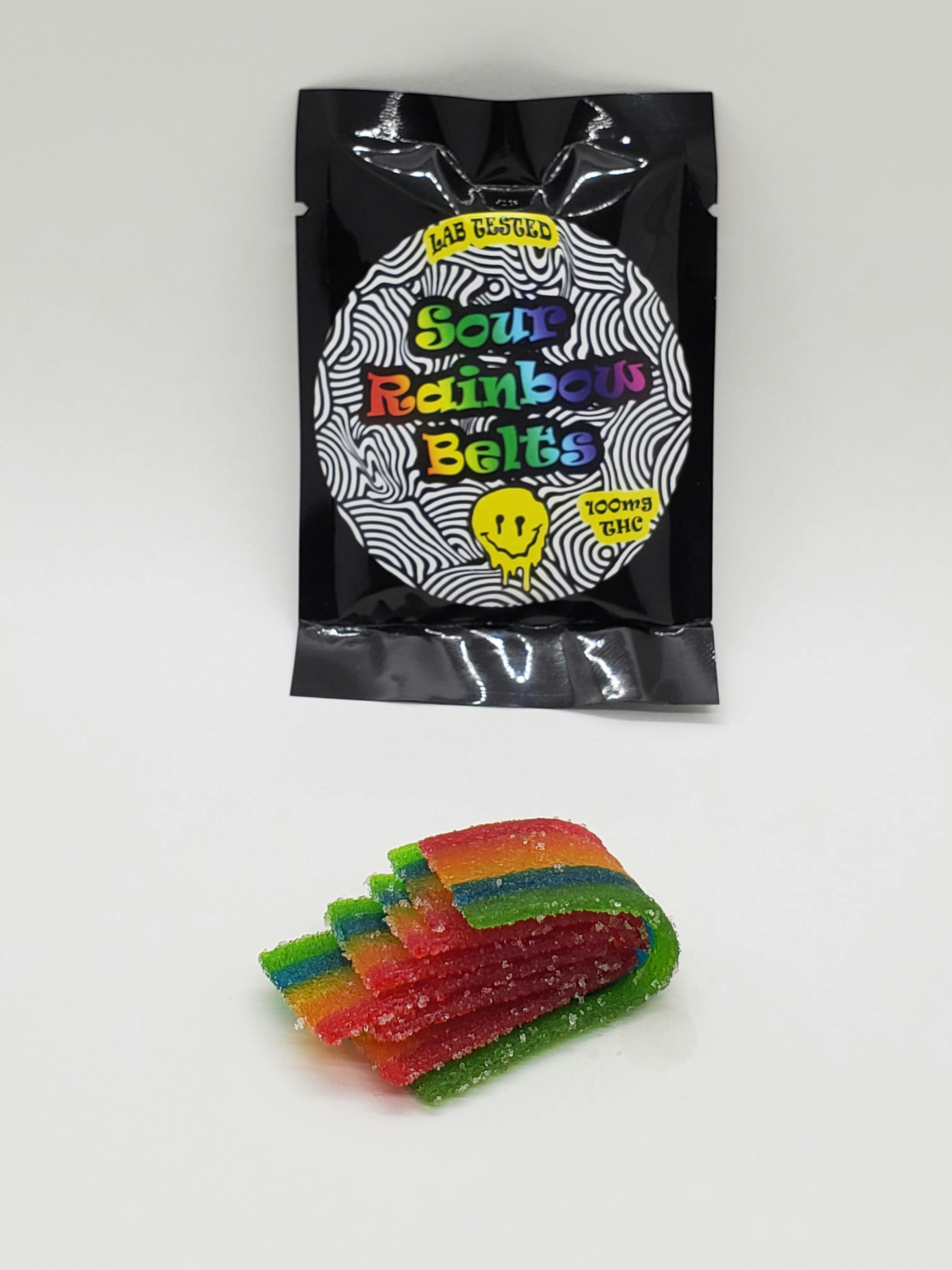 Extraterrestrial Sour Rainbow Belts 100mg THC (VEGAN) Weedmaps