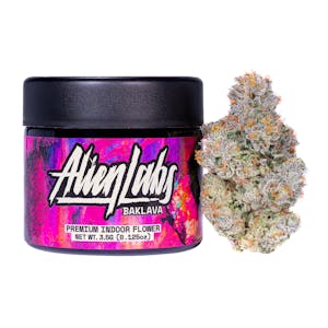 ALIEN LABS - (2 FOR $90 MIX & MATCH) Baklava - 3.5g Indoor Flower (Alien Labs)