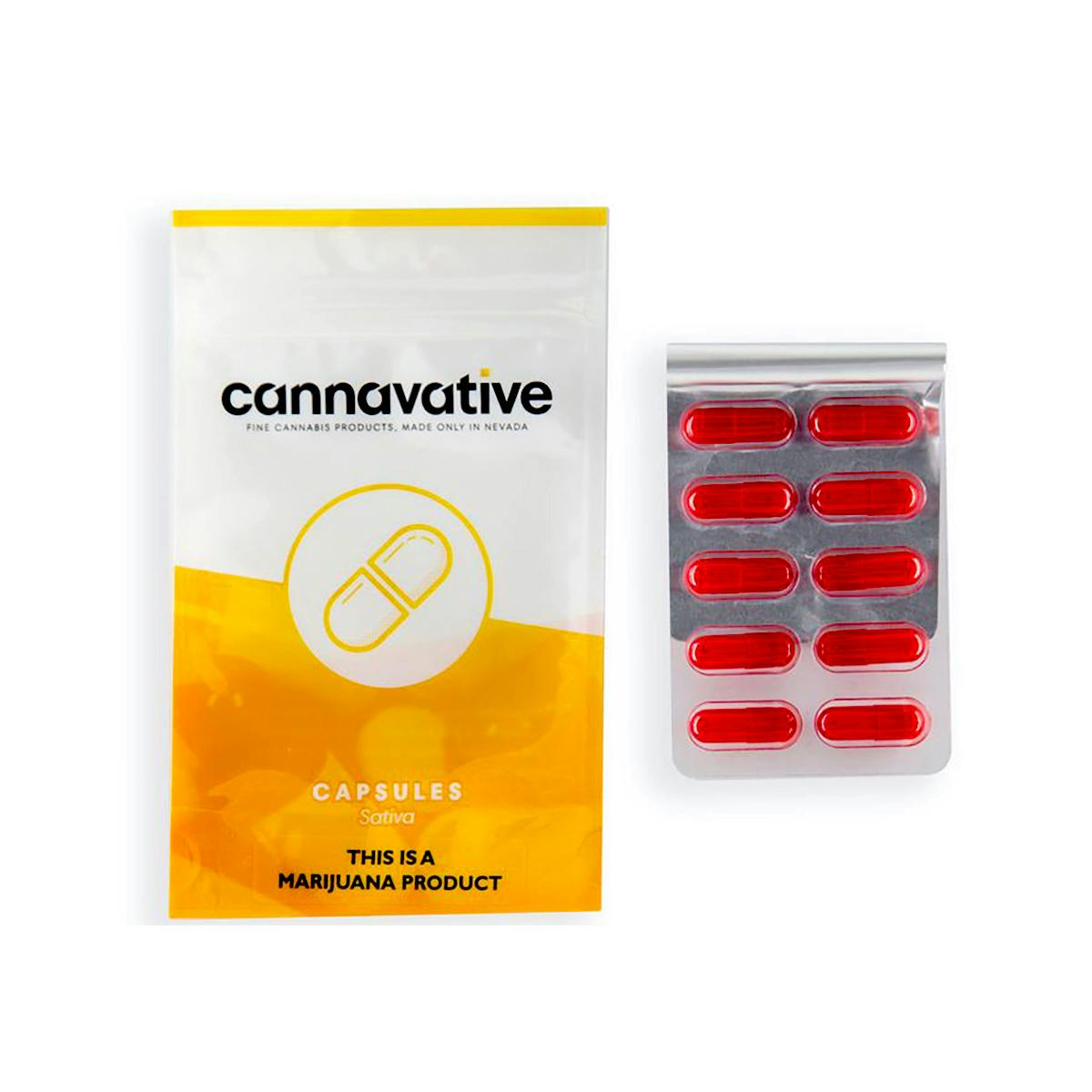 Cannavative | Capsules | Sativa 10mg (10-pack)