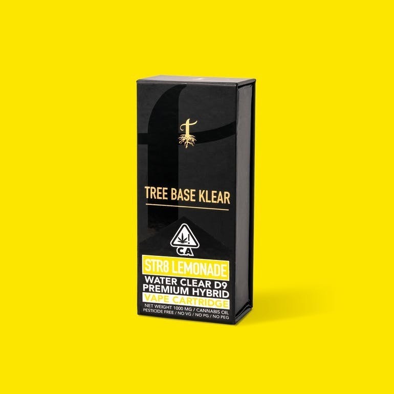 Tree Base Klear Str8 Lemonade Klear Kart Weedmaps