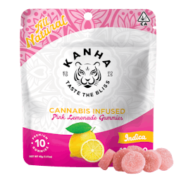 KANHA | Pink Lemonade | Indica | 100mg THC | 10-pack
