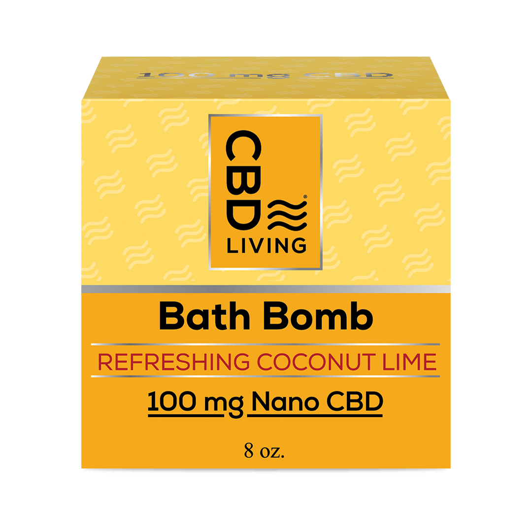 CBD Bath Bomb - Coconut Lime (100 mg) at Montana Kush - Gallatin Gateway Dispensary