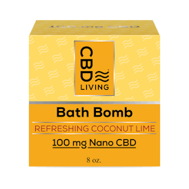 CBD Bath Bomb - Coconut Lime (100 mg)