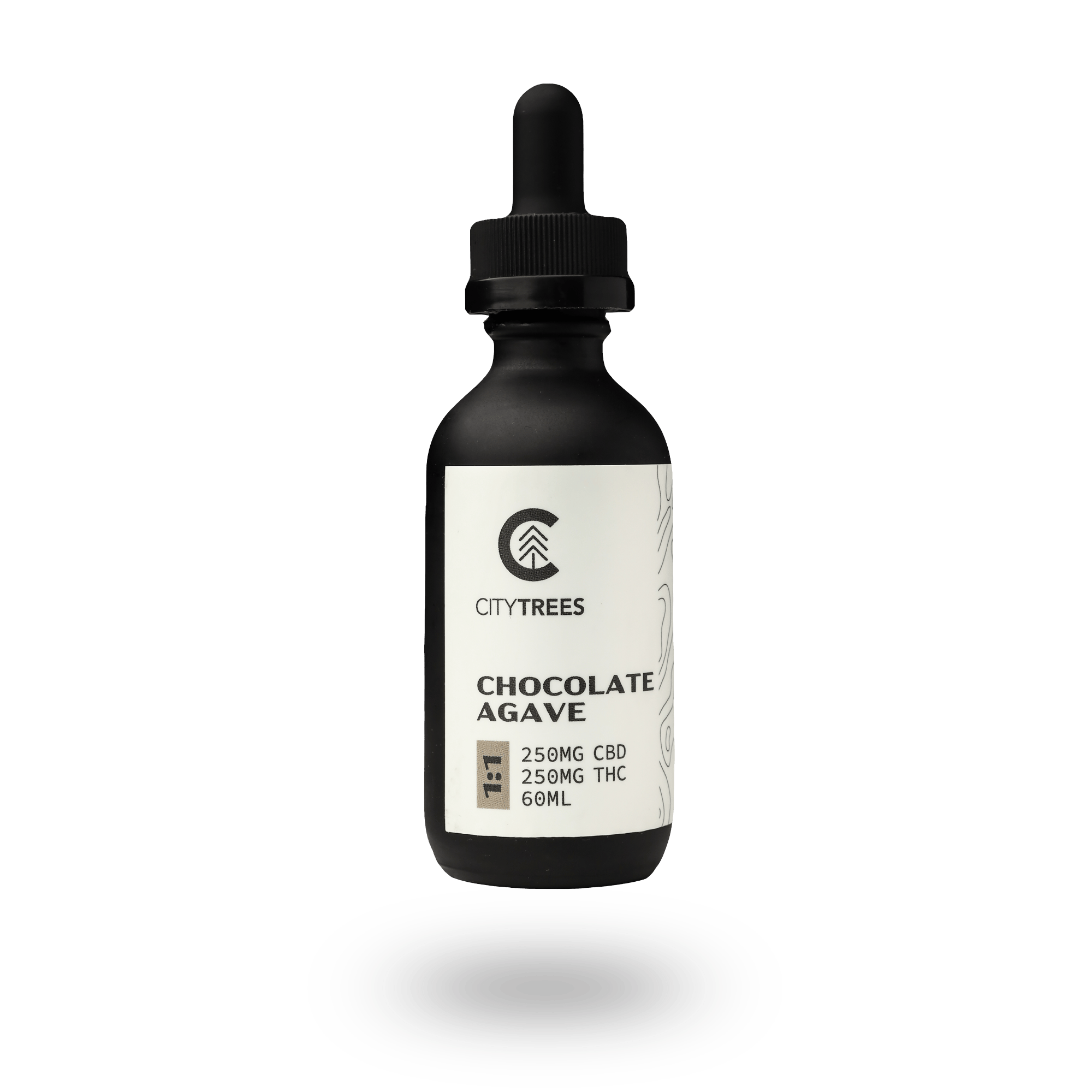 City Trees 250mg 1:1 Chocolate Agave Tincture