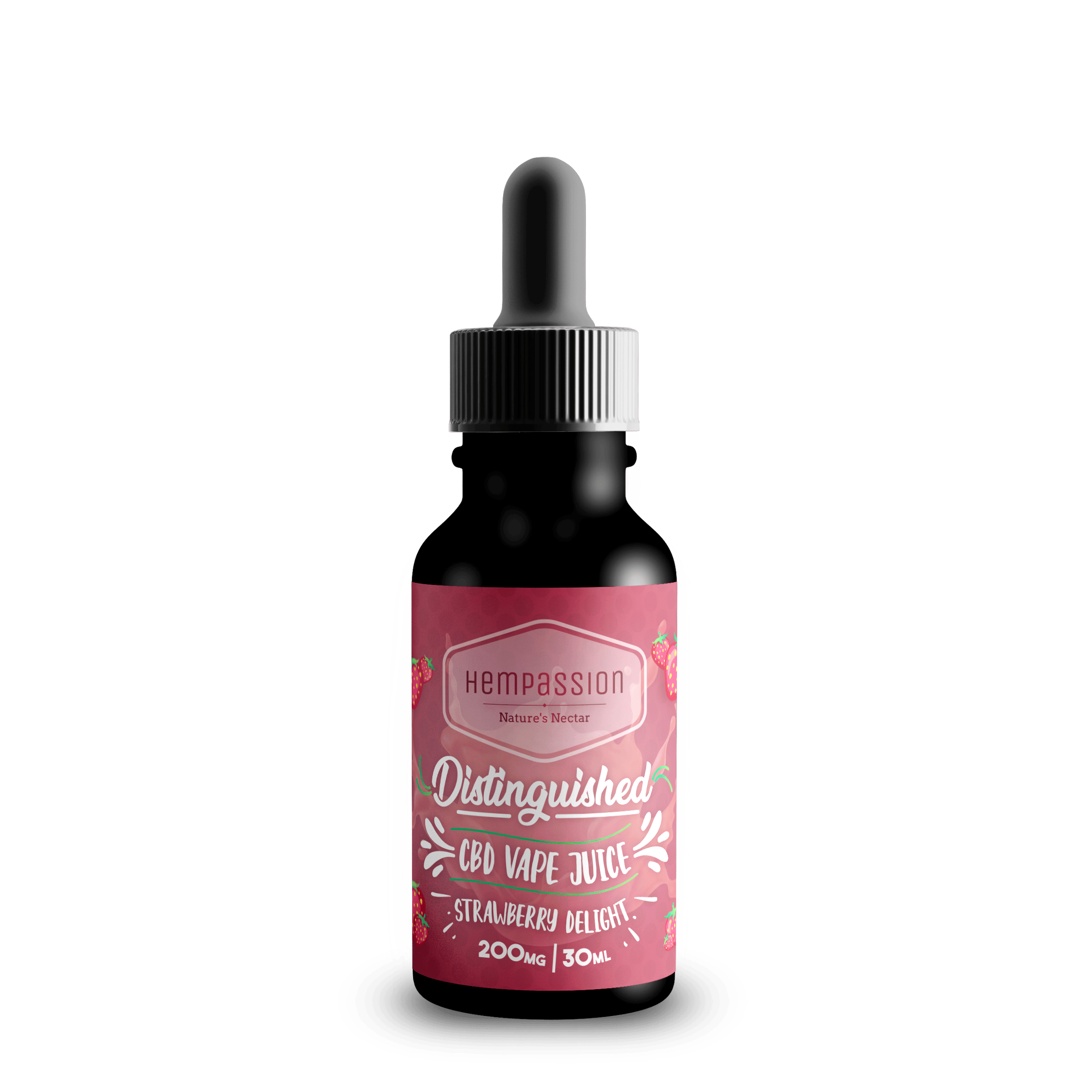 CBD Vape Juice – 30ml – Strawberry Delight – 200mg