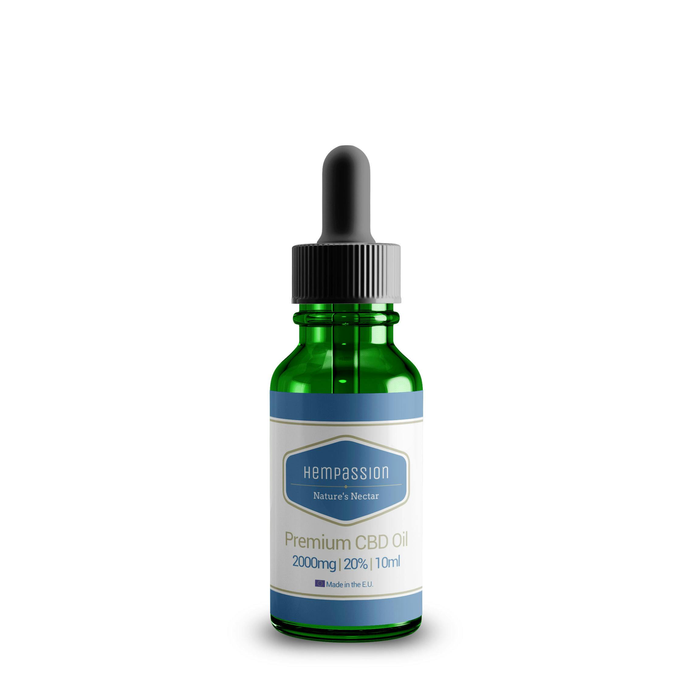 CBD Oil – 10ml – 20% – 2000mg - Hempassion