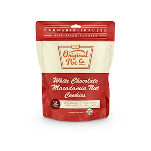 ORIGINAL POT COMPANY - Original Pot Company White Chocolate Macadamia Nut 100mg Edibles
