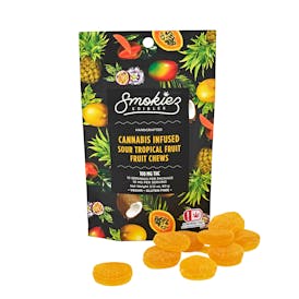Sour Tropical Fruit Chews - 100 mg THC - OK