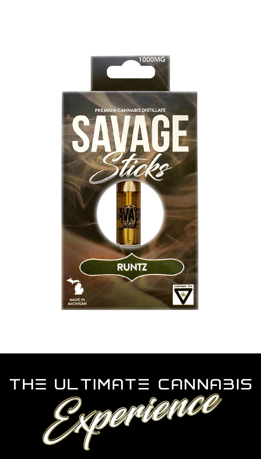 Savage Sticks Runtz - Savage Cannabis