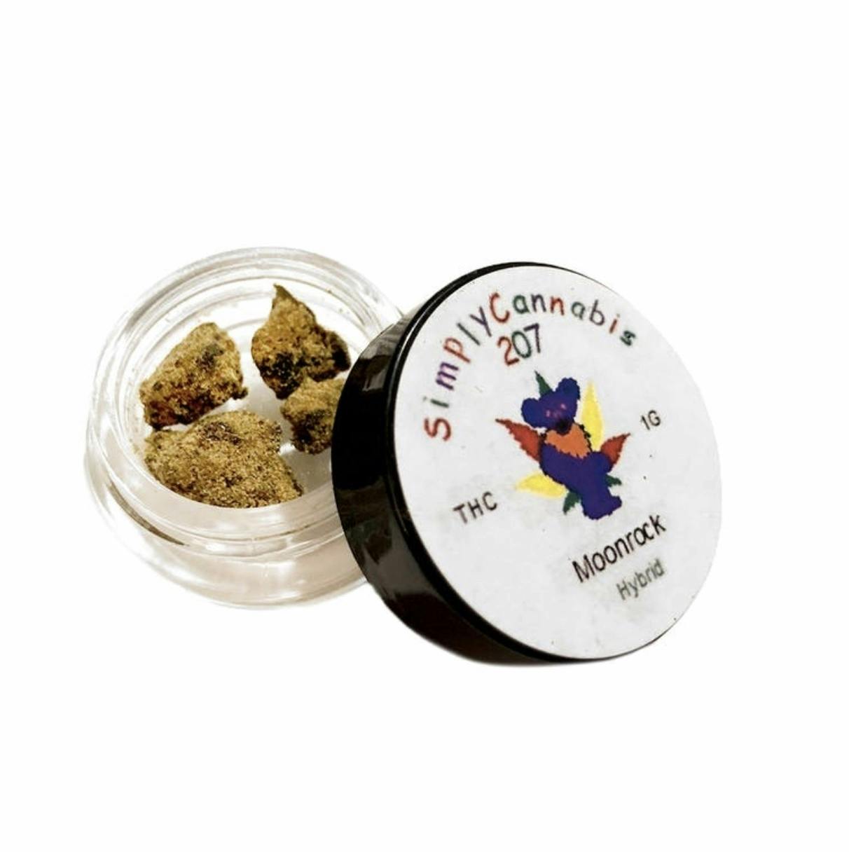 Simply Cannabis 207 Moonrocks (Made with Distillate & Kief) Weedmaps