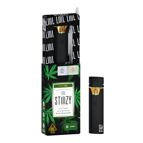 STIIIZY Vape - MANGO CBD LIIIL, CBD : THC