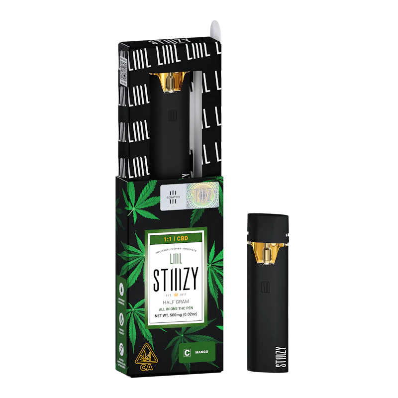 STIIIZY Vape - MANGO CBD LIIIL, CBD : THC