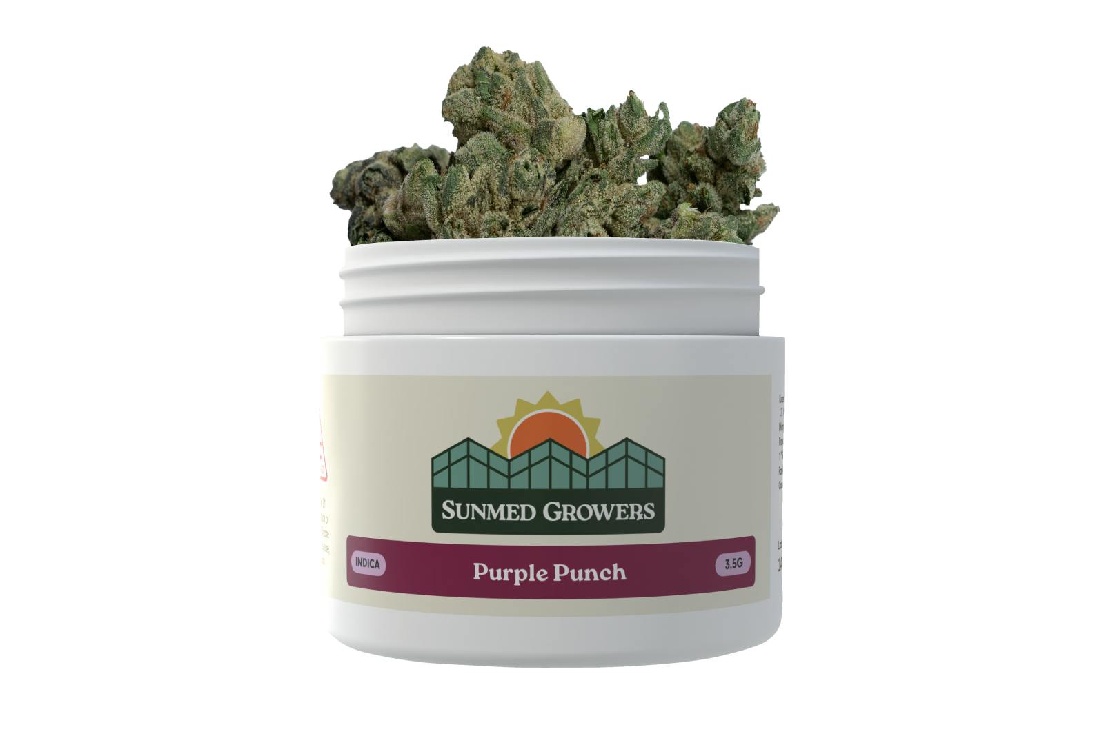 Purple Punch Flower (3.5g) by SunMed Growers