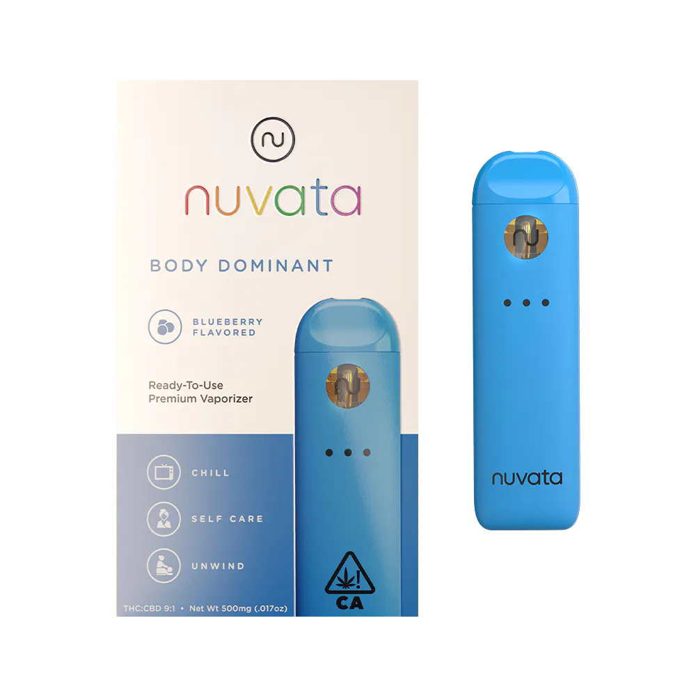 Nuvata - Body Dominant-Blueberry | AIO | 0.5g | Nuvata Main Image