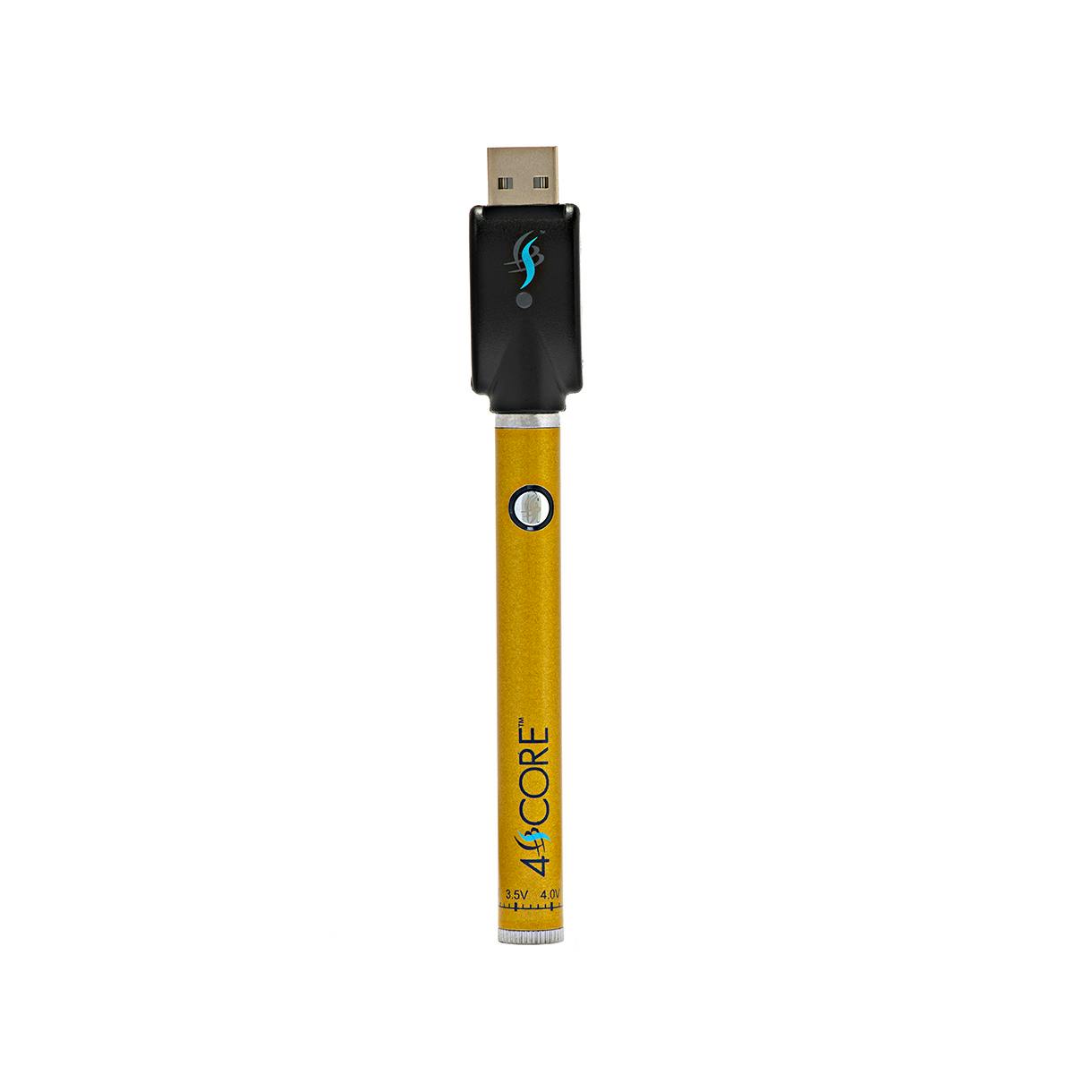 350 mAh Twist: 350 mAh Twist Vape Battery - Gold