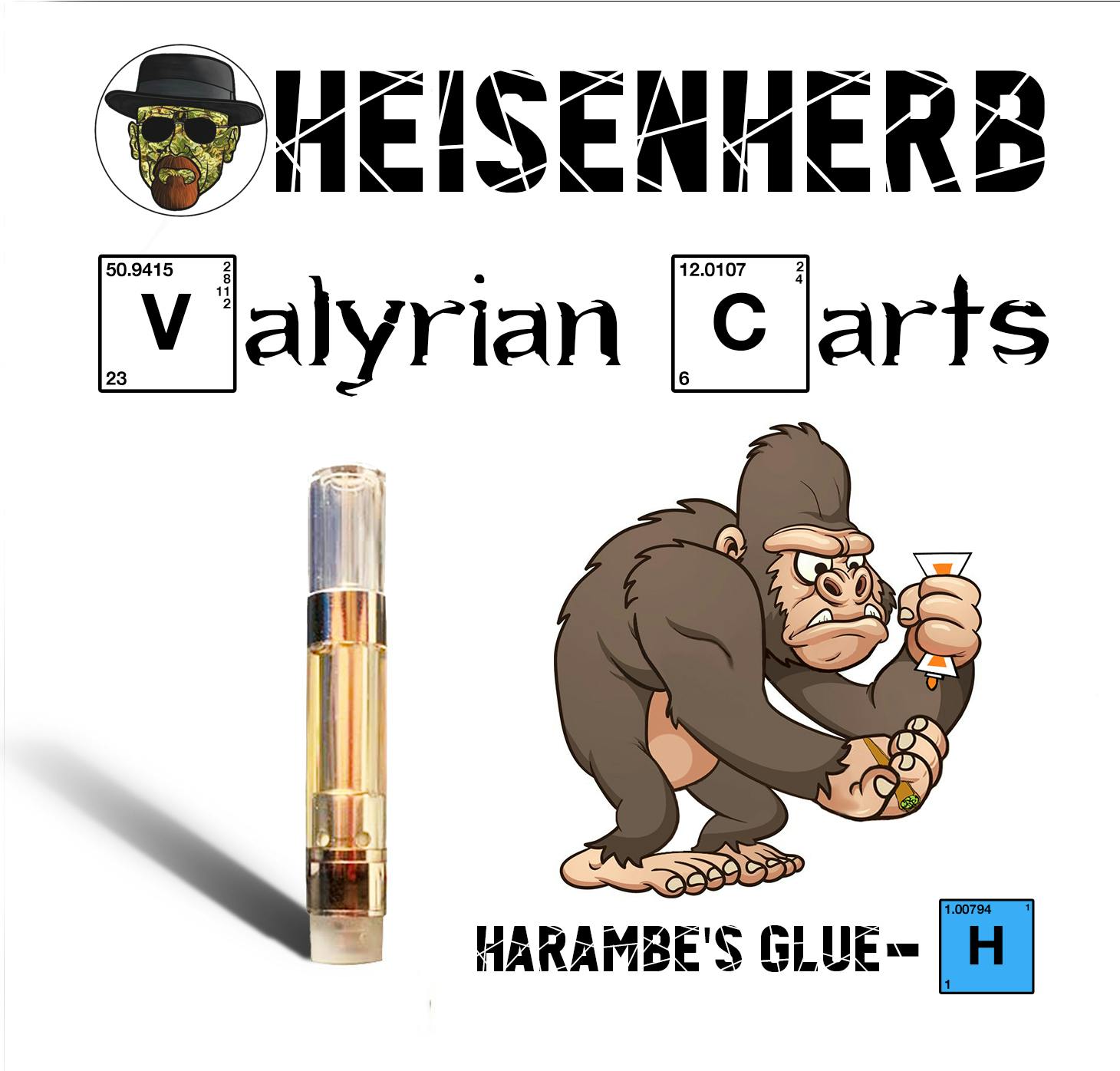 Heisenherb Valyrian Carts - Harambe's Glue | Weedmaps