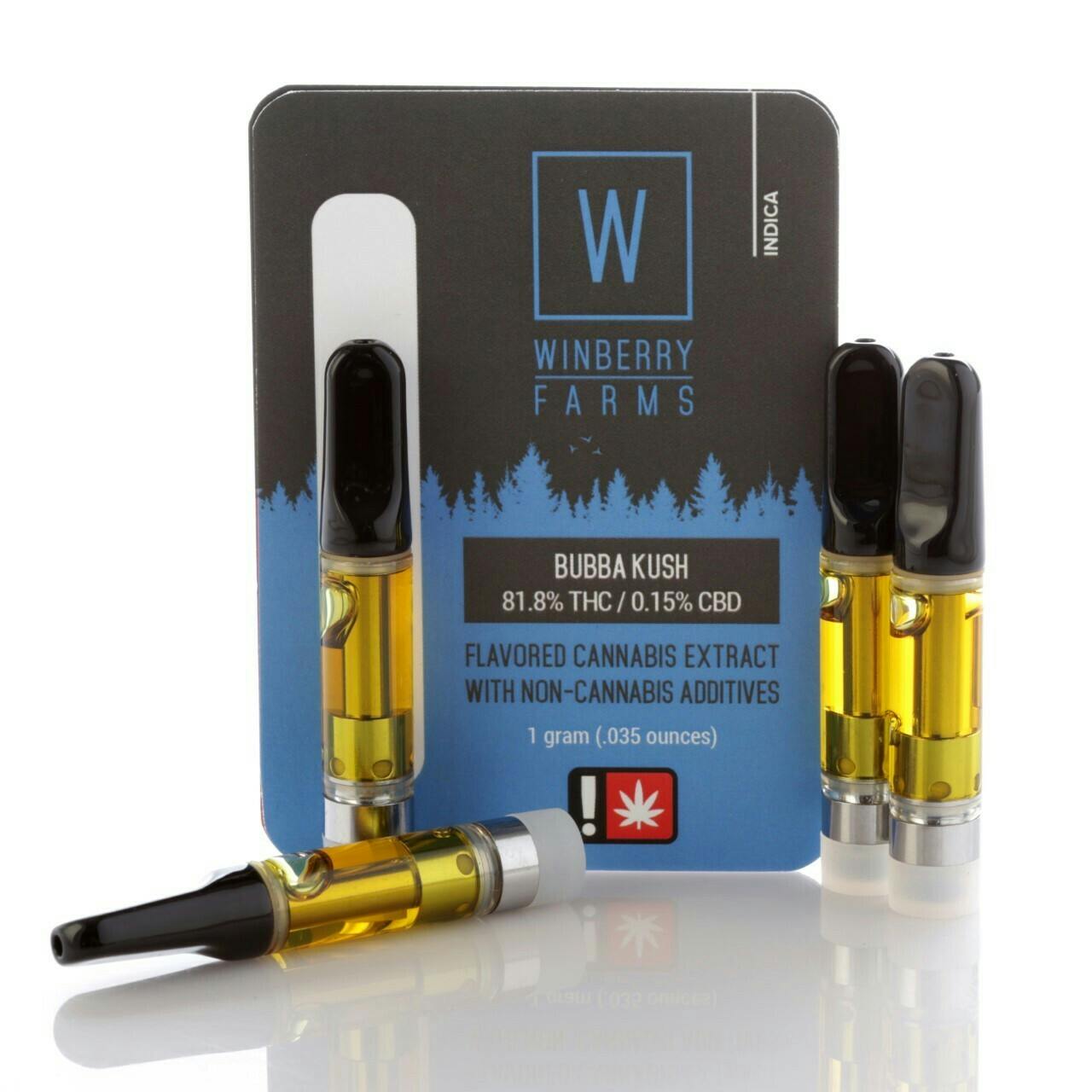 Bubba Kush: Bubba Kush Distillate Cartridge 1g