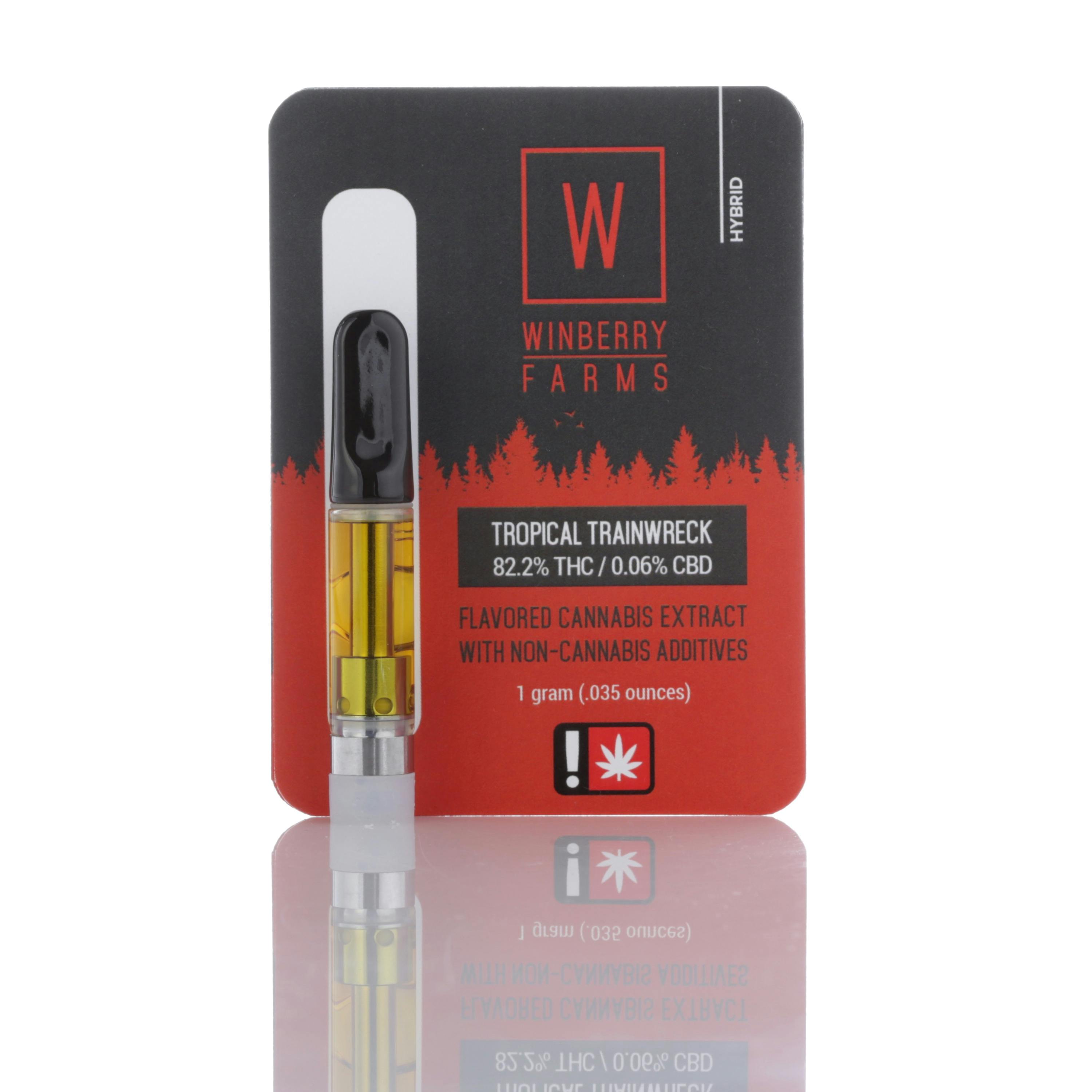 Tropical Trainwreck Distillate Cartridge 1g